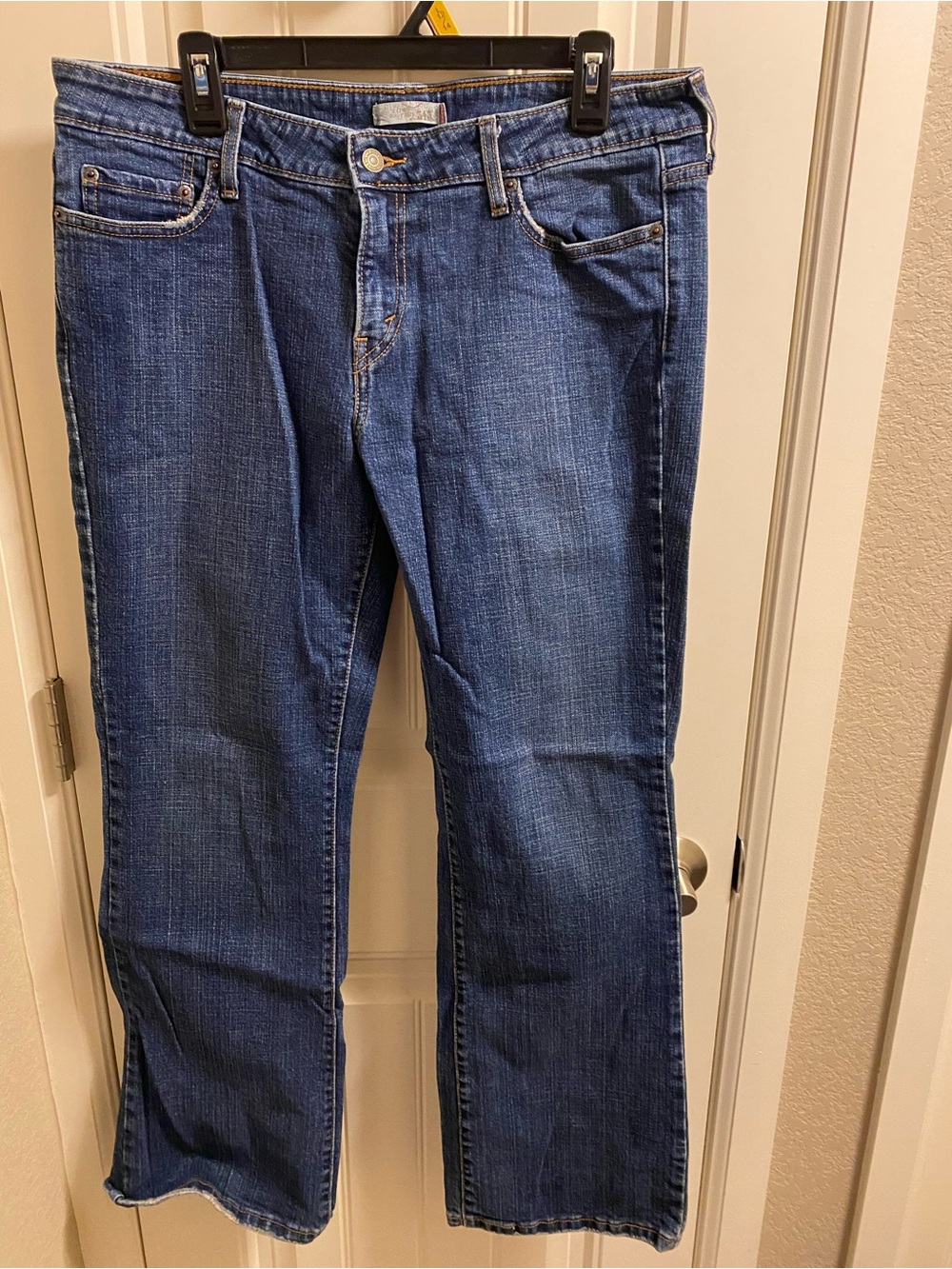 Levis 545 Jeans 14 M Low Boot Cut Stretch Blue Denim 14M Bootcut 2007 Y2K